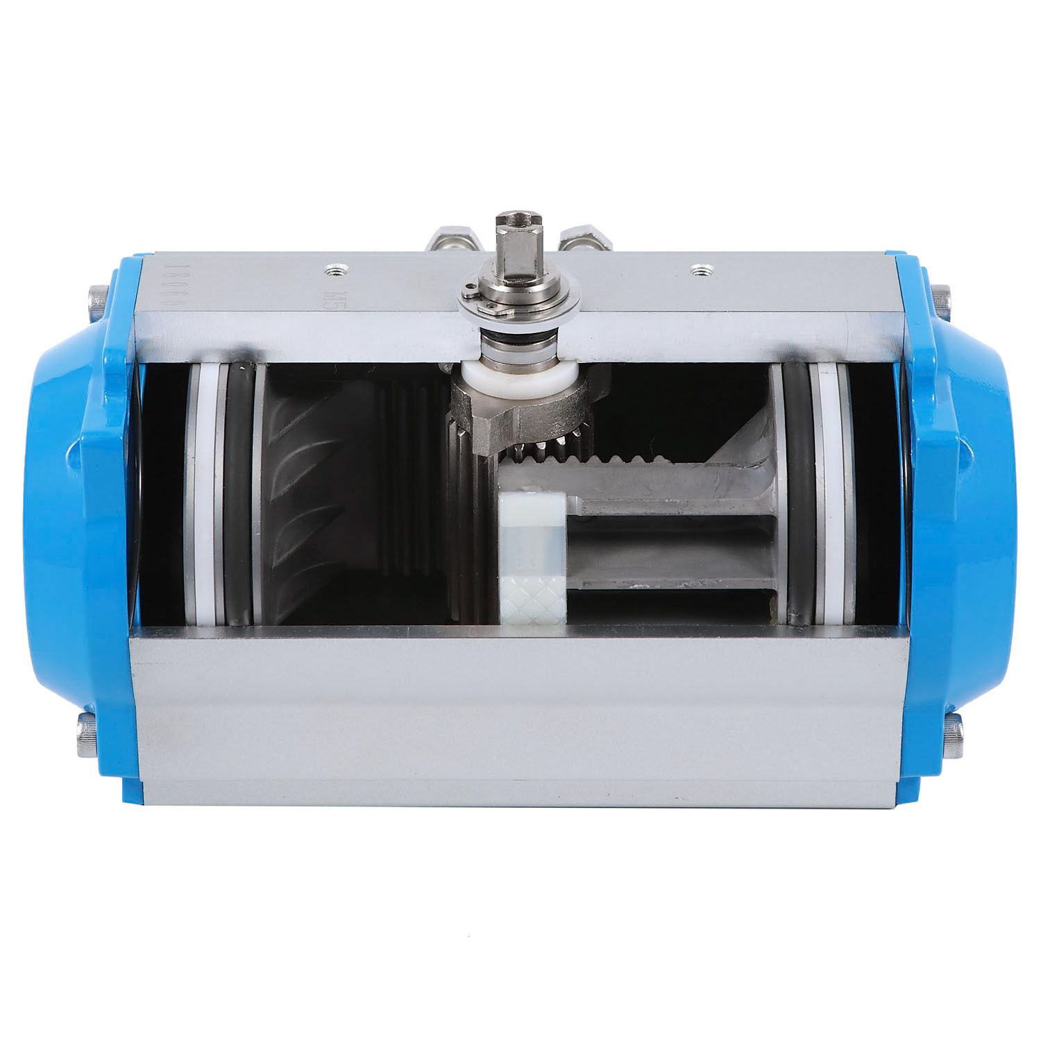 How does temperature affect solenoid valve pneumatic actuator seal life