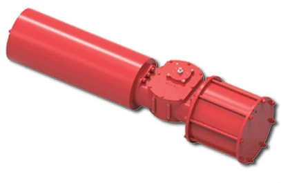 How to install a scotch yoke pneumatic actuator