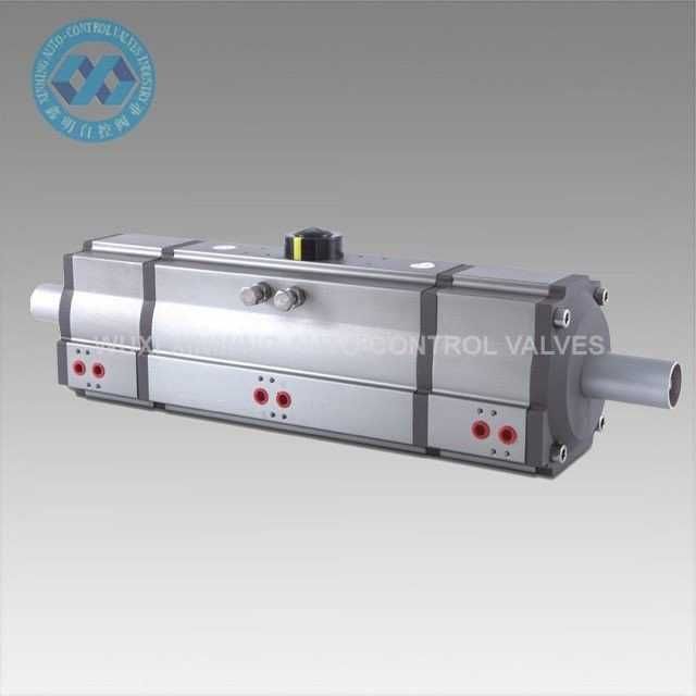 How to solve the sealing problem of a 3 position pneumatic actuator