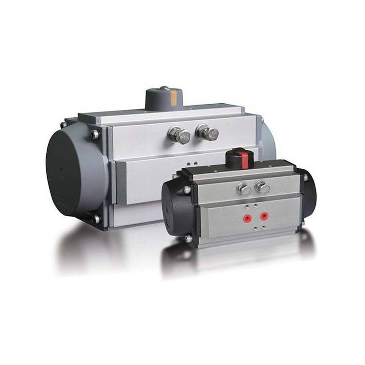 What are the main control methods of a 180 - degree pneumatic actuator