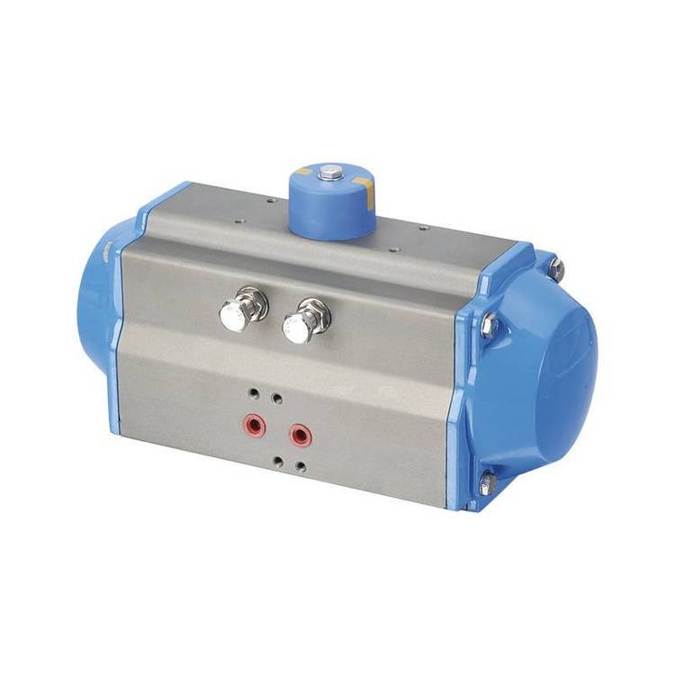 Is there a regulation on the installation direction of a 180 - degree pneumatic actuator