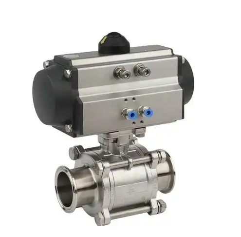 Can stainless steel pneumatic actuators withstand high-temperature applications