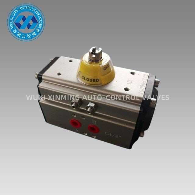 How to resolve jamming issues in a pneumatic butterfly valve actuator