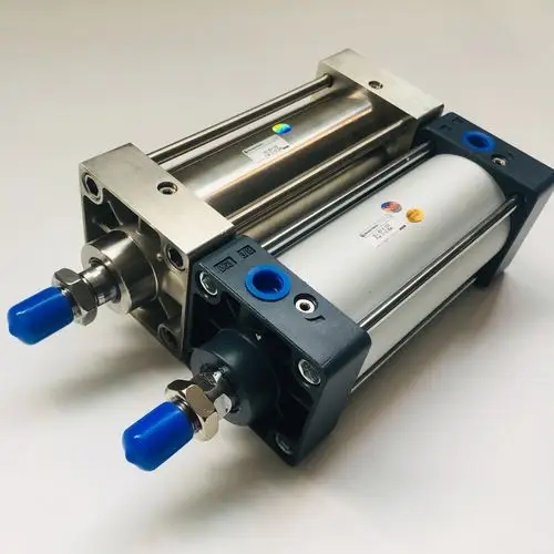 In which industries are double acting pneumatic actuators applied