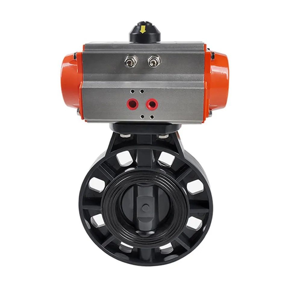 How to adjust the stroke of a spring return pneumatic actuator