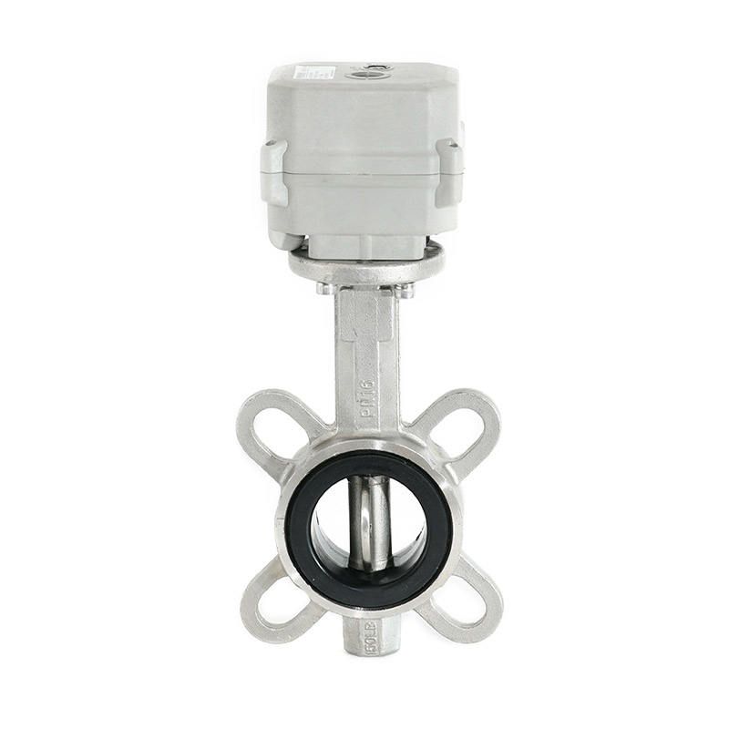 What pipe cleaning is required before installing a pneumatic butterfly valve