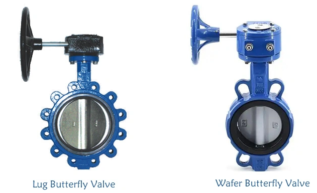 Lug Butterfly Valve vs Wafer Butterfly Valve