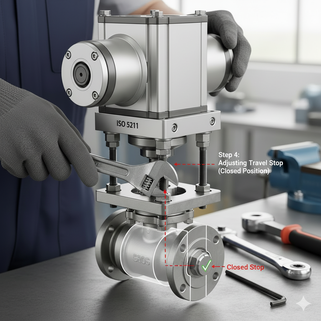 Travel Stop Adjustment