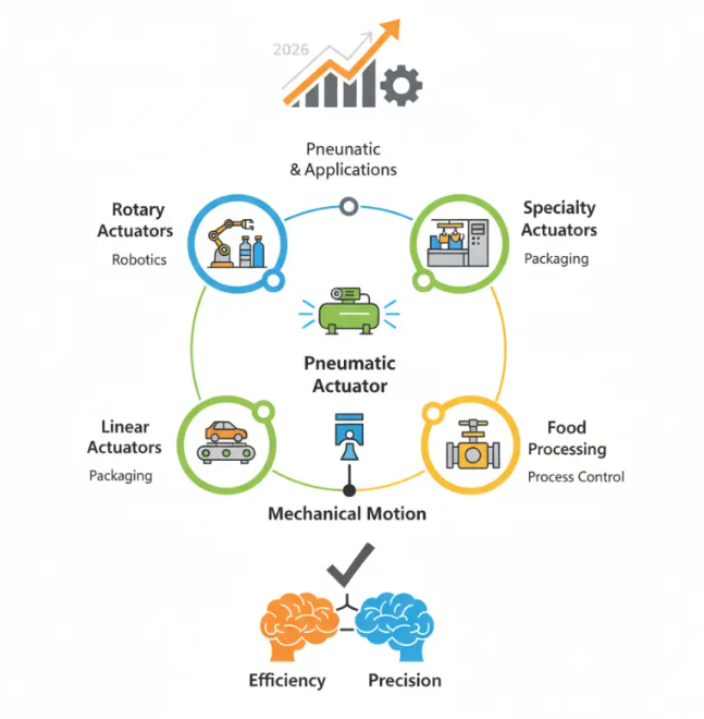 Overview of Pneumatic Actuators and Their Importance