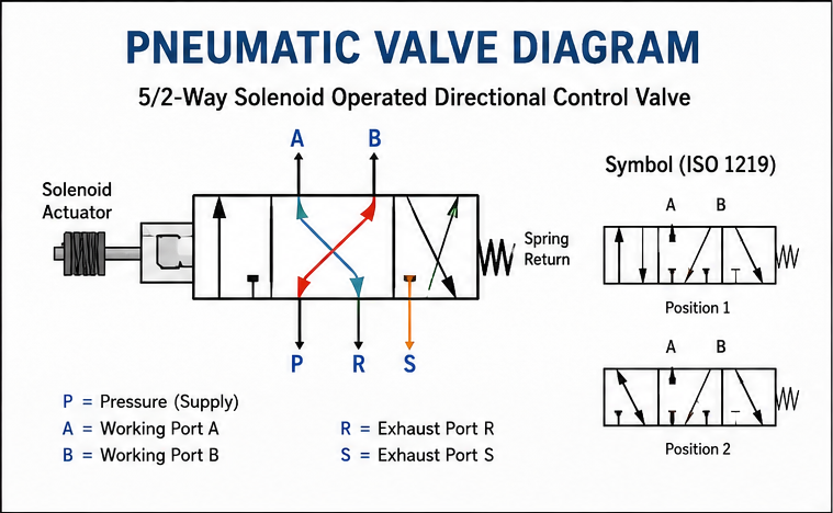 Pneumatic Valve Diagram