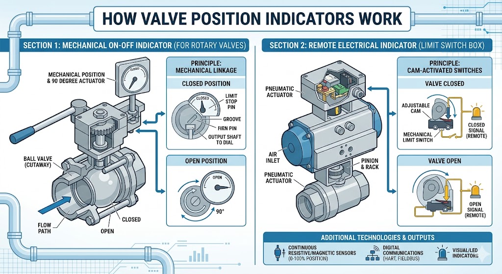 How Valve Position Indicators Work