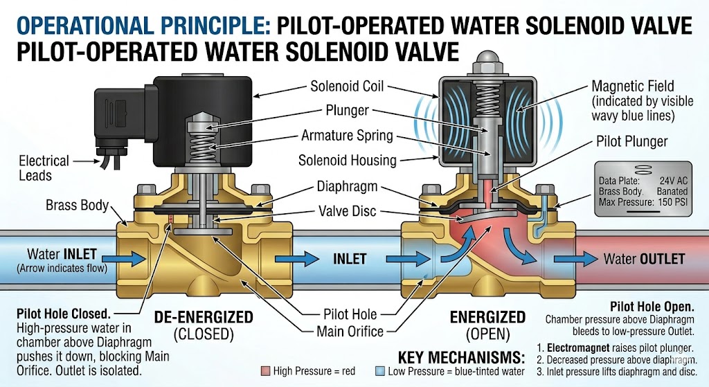 How Does a Water Solenoid Valve Work