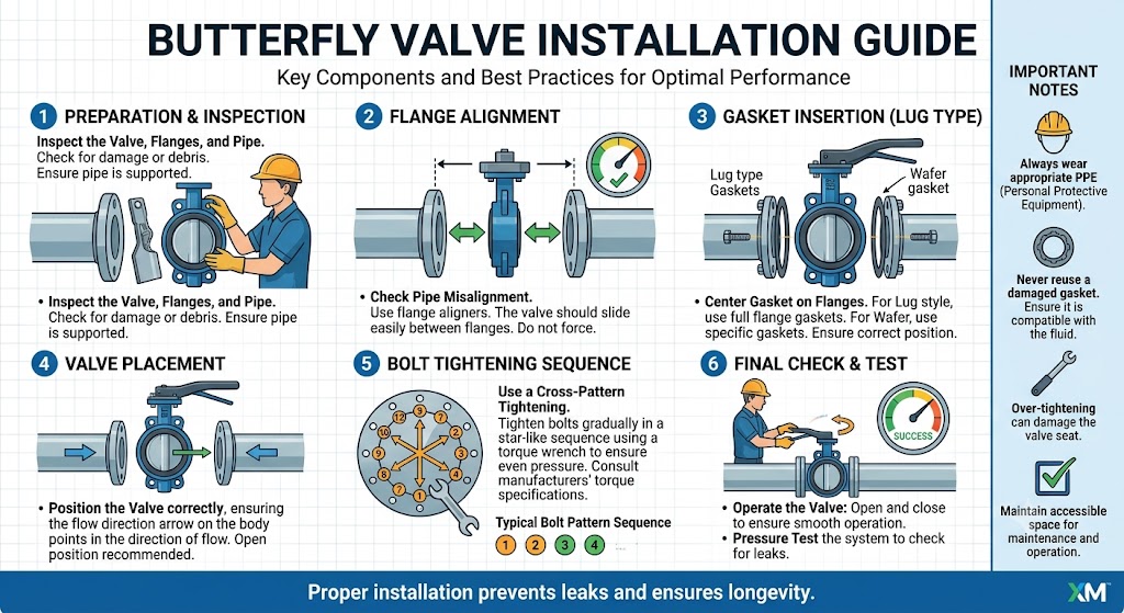 Butterfly Valve Installation Guide